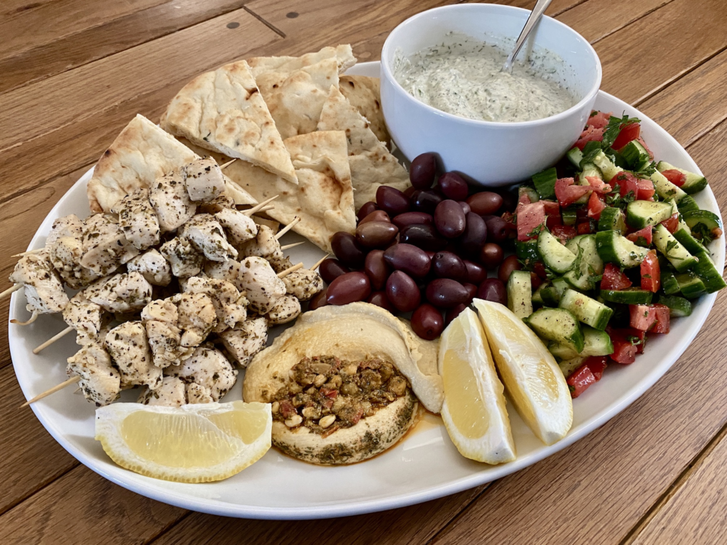 souvlaki platter